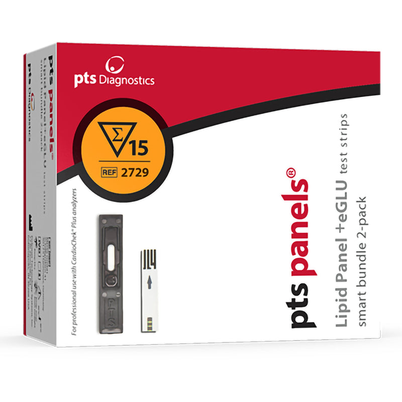 CardioChek® Plus Lipid + eGLU Smart Bundle™ Rapid Test Kit, Glucose / HDL / LDL / Total Cholesterol / Triglycerides test, 1 Pack (Test Kits) - Img 1