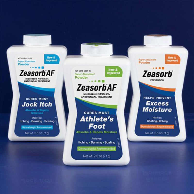 Zeasorb® Prevention Powder Talc Antifungal, 2.5 oz. Shaker Bottle, 1 Each (Over the Counter) - Img 6