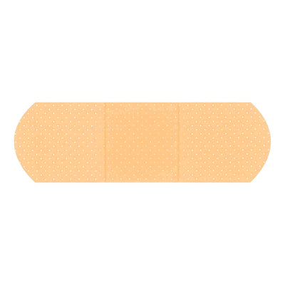 American White Cross First Aid Adhesive Strip, Non-Stick Pad, Micro Perforations, 1 Case of 1200 (General Wound Care) - Img 1