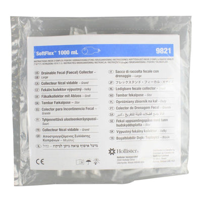 Hollister Softflex Large Fecal Collector, 1 Box of 10 (Ostomy Pouches) - Img 5