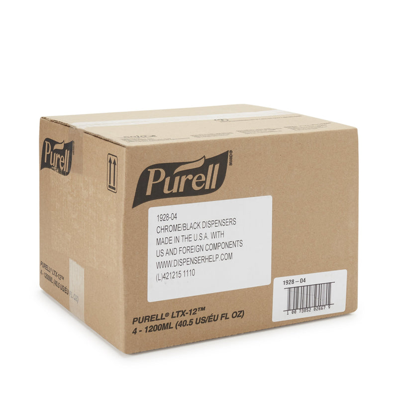 Purell® LTX-12™ Touch Free Dispenser, 1200 mL, Chrome, 1 Case of 4 (Dispensers) - Img 2