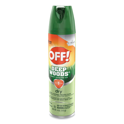 SPRAY, REPELLENT INSECT DRY DEEP WOODS 4OZ (12/CS) (Over the Counter) - Img 3