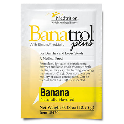 Banatrol® Plus Banana Oral Supplement, 10.75 Gram Packet, 1 Case of 75 (Nutritionals) - Img 1