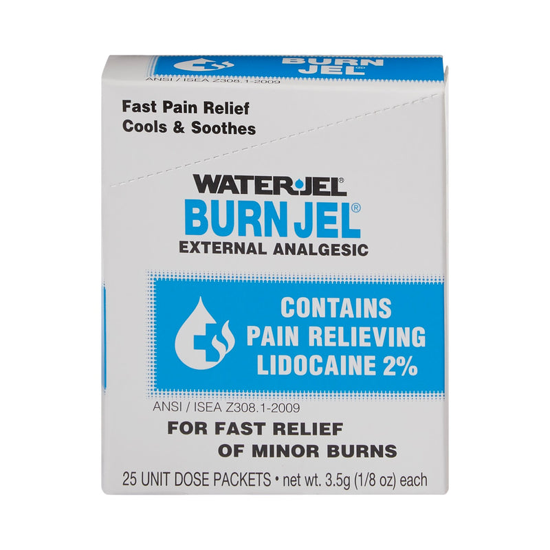 Water Jel® Burn Jel® Lidocaine Burn Relief, 1 Case of 600 (Over the Counter) - Img 2