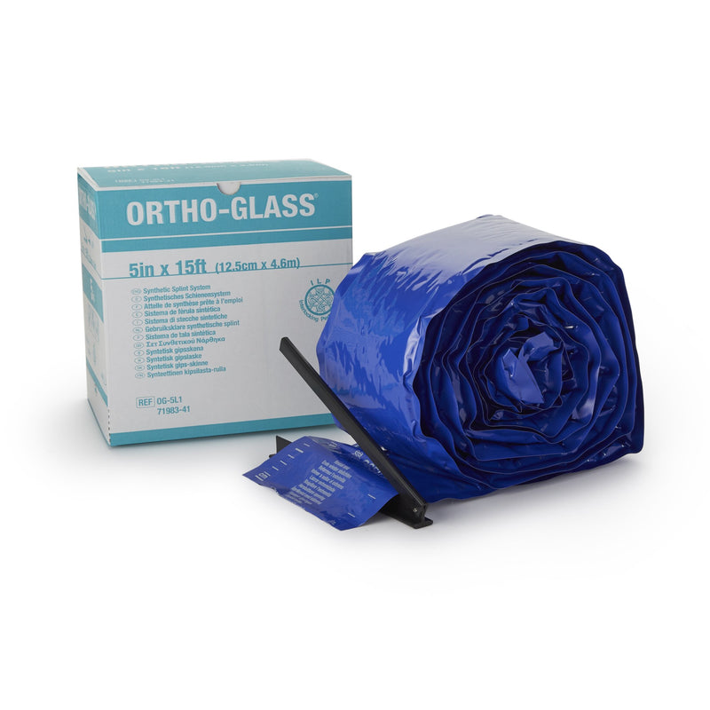 Ortho-Glass® Splint Roll, White, 5 Inch x 5 Yard, 1 Each (Casting) - Img 1