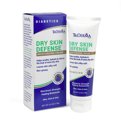 TriDerma® MD Diabetic Dry Skin Defense™ Moisturizer, 1 Box of 3 (Skin Care) - Img 1