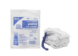 Dukal X-Ray Detectable Surgical Laparotomy Sponge, 18 x 18 Inch, 1 Case of 200 (Advanced Wound Care) - Img 1