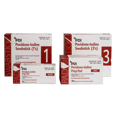 PDI® PVP Prep Pad, Medium, 1 Case of 1000 (Skin Care) - Img 2