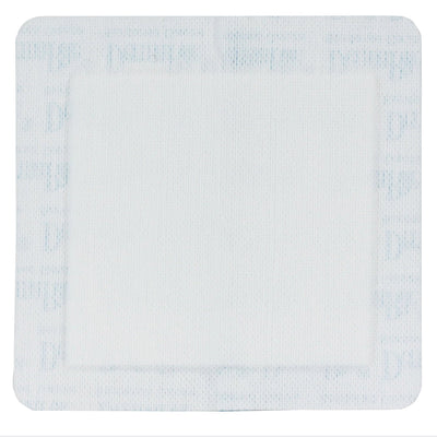 DermaRite® Bordered Gauze White Adhesive Dressing, 2 x 2 Inch, 1 Box of 50 () - Img 3