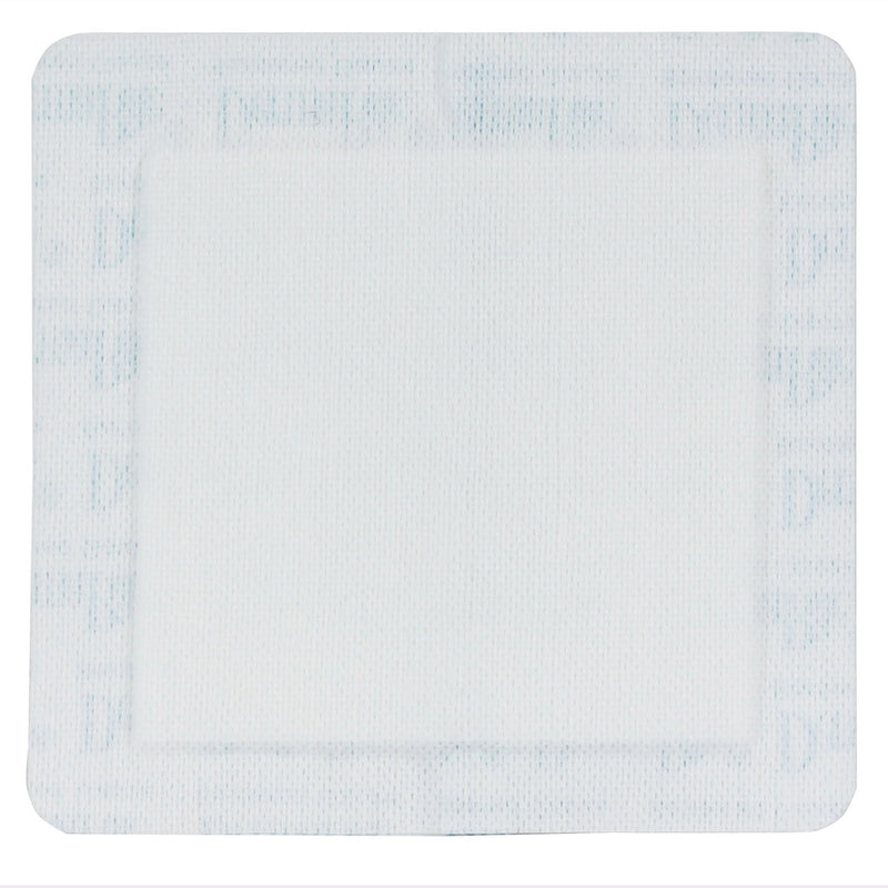 DermaRite® Bordered Gauze White Adhesive Dressing, 2 x 2 Inch, 1 Box of 50 () - Img 3