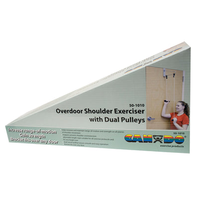 CanDo® Overdoor Shoulder Double Pulley Exerciser with Door Bracket, 1 Each (Exercise Equipment) - Img 1