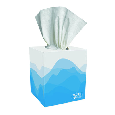 Pacific Blue Select™ Facial Tissue, 1 Box of 100 (Facial Tissues) - Img 2