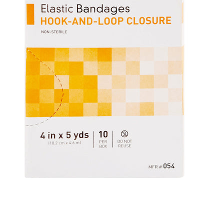 McKesson Hook and Loop Closure Elastic Bandage, 4 Inch x 5 Yard, 1 Box of 10 (General Wound Care) - Img 3