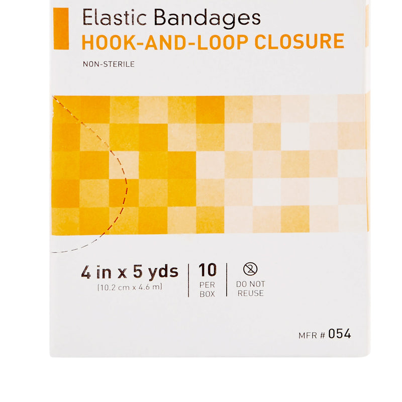 McKesson Hook and Loop Closure Elastic Bandage, 4 Inch x 5 Yard, 1 Box of 10 (General Wound Care) - Img 3