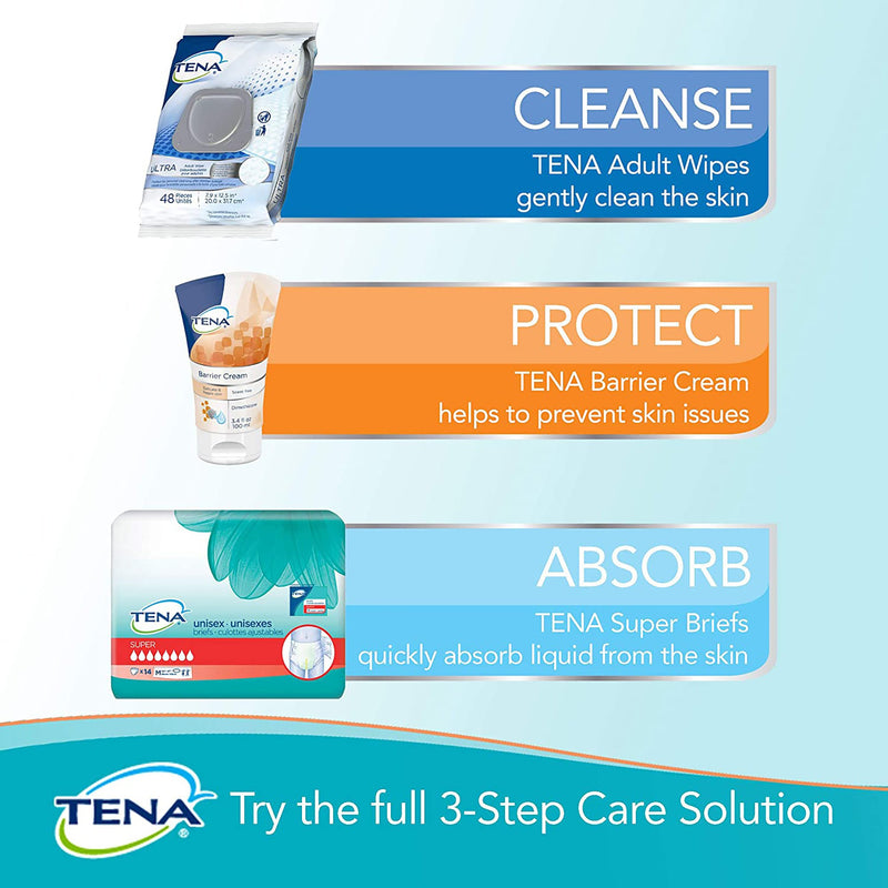 Tena Classic Disposable Washcloth, Alcohol-Free, Scented, Convenient, Regular Use, 1 Case of 576 (Skin Care) - Img 5