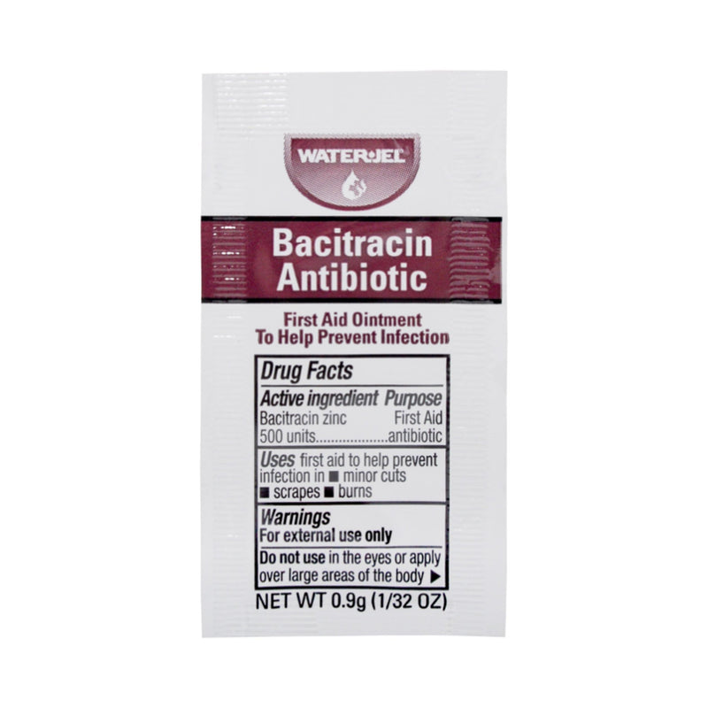 Water Jel® Bacitracin Zinc First Aid Antibiotic, 1 Box of 144 (Over the Counter) - Img 2