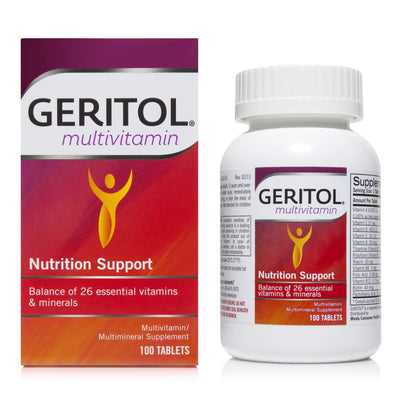 Geritol® Vitamin A / Ascorbic Acid Multivitamin Supplement, 1 Bottle (Over the Counter) - Img 1