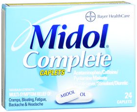 Midol® Complete Acetaminophen / Caffeine / Pyrilamine Maleate Cramp Relief, 1 Box (Over the Counter) - Img 1