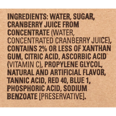 Thick & Easy® Clear Honey Consistency Cranberry Juice Thickened Beverage, 4-ounce Cup, 1 Case of 24 (Nutritionals) - Img 7