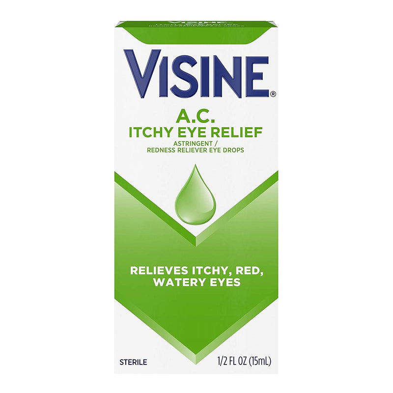 Visine® AC® Antihistamine Eye Drops, 15 mL, 1 Bottle (Over the Counter) - Img 1