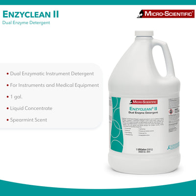 Enzyclean® II Dual Enzymatic Instrument Detergent / Presoak, 1 Case of 4 (Cleaners and Solutions) - Img 4