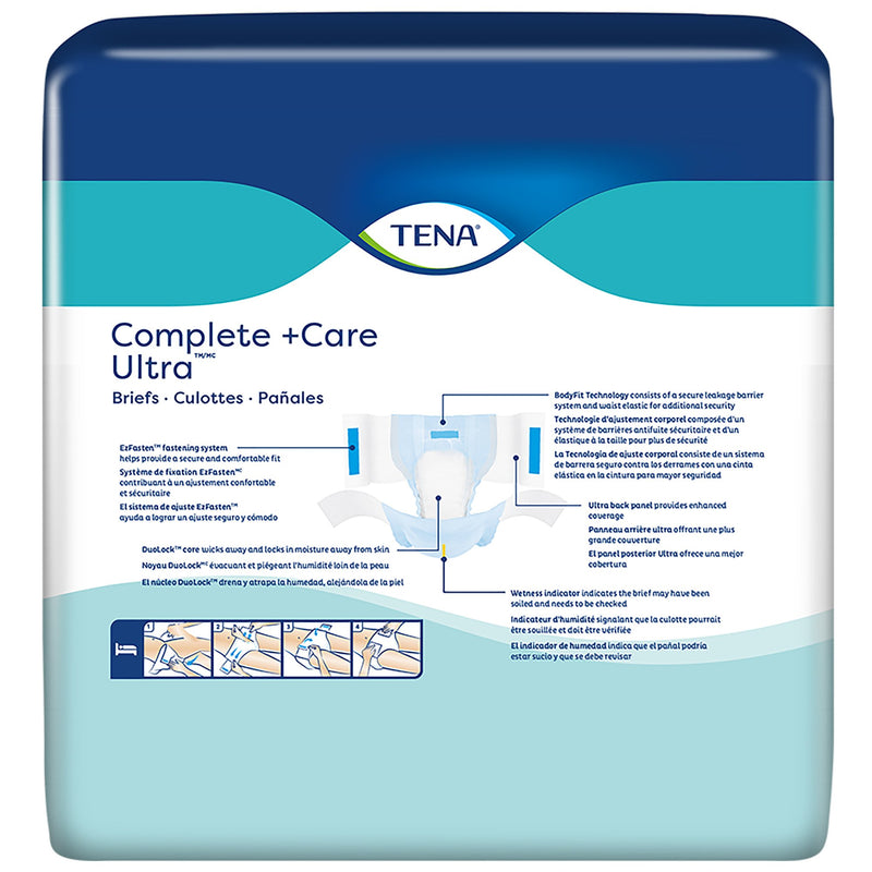 Tena® Complete Ultra™ Incontinence Brief, Large, 1 Case of 72 () - Img 2