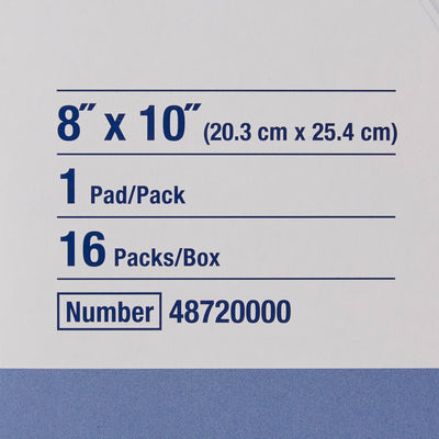 Sorbalux® ABD Sterile Abdominal Pad, 8 x 10 Inch, 1 Box of 16 (General Wound Care) - Img 4