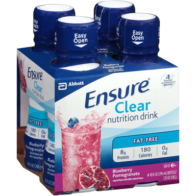 Ensure® Clear Blueberry Pomegranate Oral Protein Supplement, 10 oz. Bottle, 1 Each (Nutritionals) - Img 2