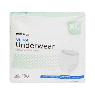McKesson Ultra Heavy Absorbent Underwear, X-Large, 1 Bag () - Img 2