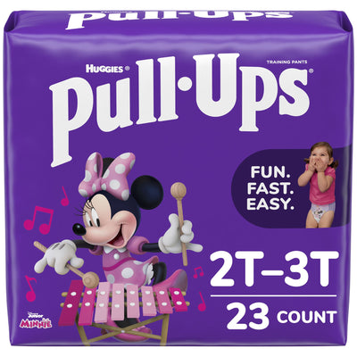 Pull-Ups® Learning Designs® for Girls Training Pants, 2T to 3T, 1 Pack of 23 () - Img 1