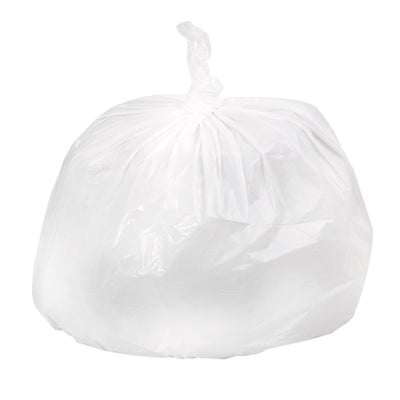 Colonial Bag Extra Heavy Duty Tuff Trash Bag, White, 33 gal., 1 Case of 150 (Bags) - Img 1