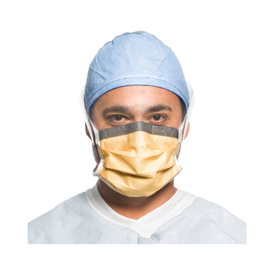 FluidShield® Surgical Mask with Eye Shield, 1 Case of 100 (Masks) - Img 2