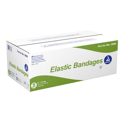 Dynarex® Clip Detached Closure Elastic Bandage, 6 Inch x 4-1/2 Yard, 1 Each (General Wound Care) - Img 3