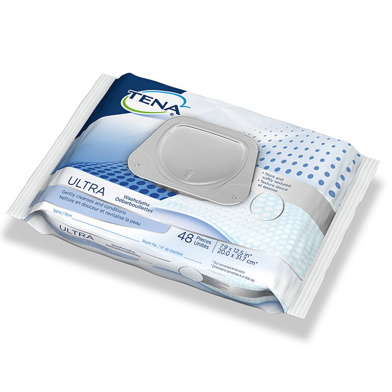 Tena® Ultra Washcloths, Disposable, Soft Pack, 1 Case of 576 (Skin Care) - Img 1