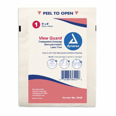 View Guard™ Transparent Film Dressing, 6 x 8 Inch, 1 Case of 80 () - Img 1