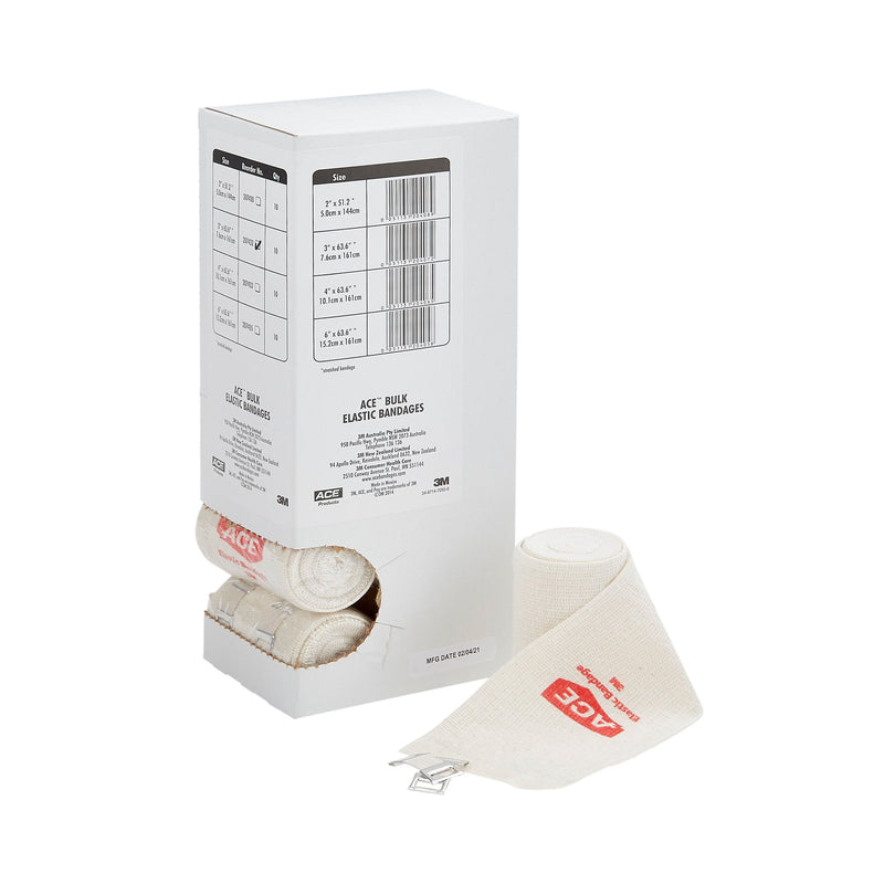 3M™ Ace™ Clip Detached Closure Elastic Bandage, 3 Inch x 5 Yard, 1 Each (General Wound Care) - Img 1