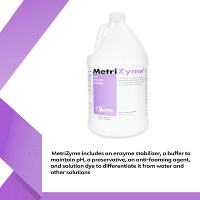 MetriZyme® Dual Enzymatic Instrument Detergent, 1 gal Jug, 1 Each (Cleaners and Solutions) - Img 2