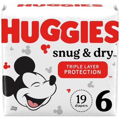 Huggies® Snug & Dry Diaper, Size 6, 1 Case of 76 () - Img 1