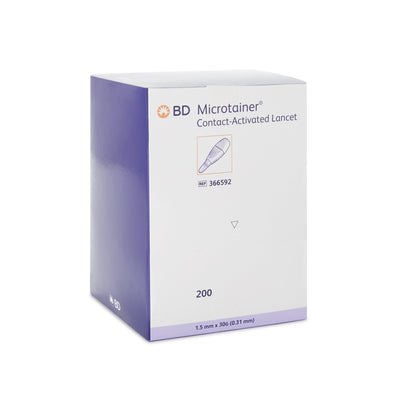 BD Microtainer™ Safety Lancet, 1 Case of 2000 (Diabetes Monitoring) - Img 2