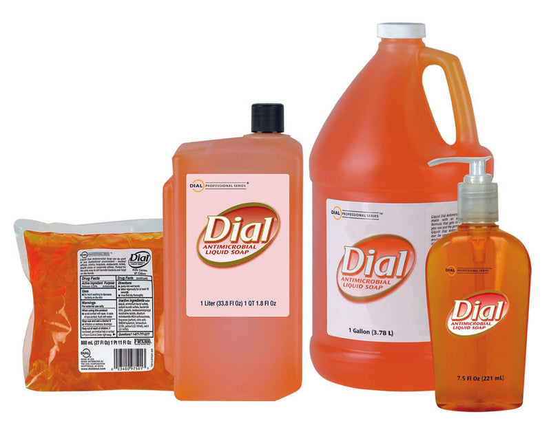 Dial® Antimicrobial Soap 7.5 oz. Pump Bottle, 1 Case of 12 (Skin Care) - Img 1