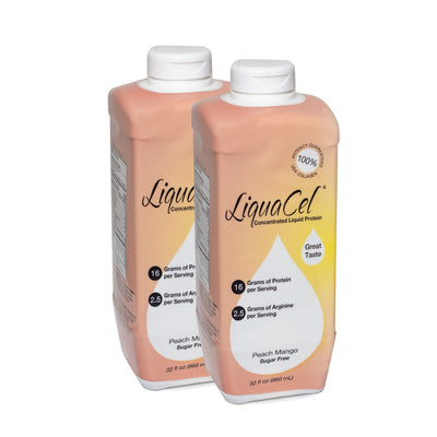 LiquaCel™ Peach Mango Oral Protein Supplement, 32 oz. Bottle, 1 Case of 6 (Nutritionals) - Img 4