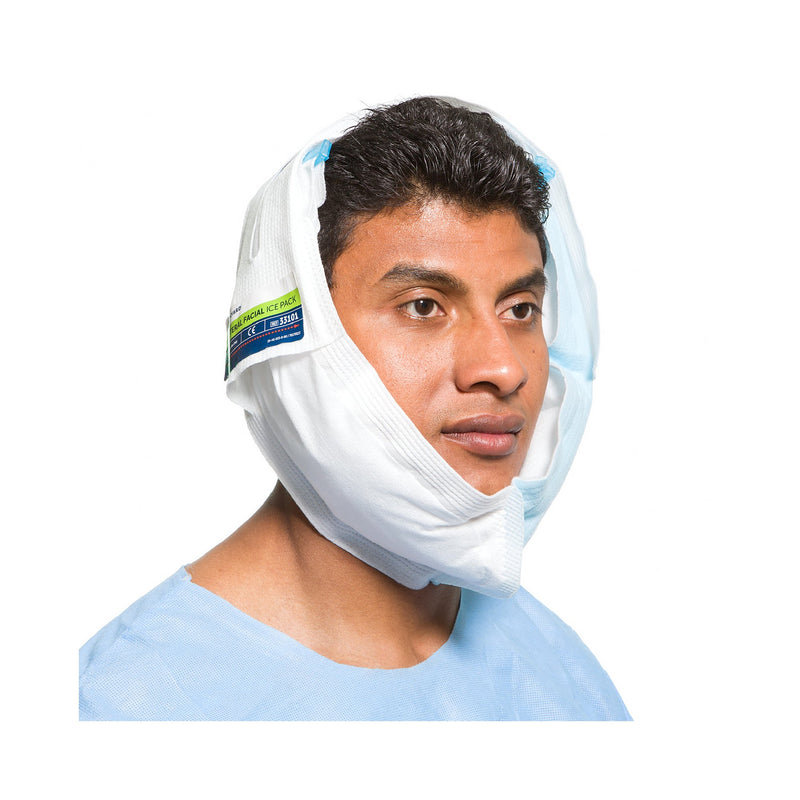 Halyard Bilateral Facial Ice Bag, 5 x 12 Inch, 1 Each (Treatments) - Img 1