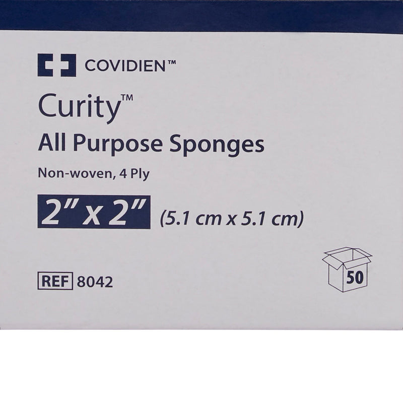 Curity™ Sterile Nonwoven Sponge, 2 x 2 Inch, 1 Pack (General Wound Care) - Img 4