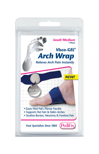 Visco-GEL Arch Support Wrap Small/Medium (Arch Cushions) - Img 1