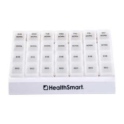 HealthSmart® 7-Day Pill Organizer, 1 Each (Pharmacy Supplies) - Img 1