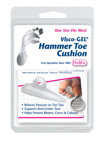 Visco-Gel Hammer Toe Cushion Universal Size (Toe Crests) - Img 1