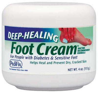 Deep Healing Foot Cream 4oz Jar (Foot Sprays, Balm, Lotions) - Img 1