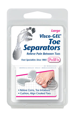 Visco-Gel Toe Separators Large  Pk/2 (Toe Spreader & Separators) - Img 1
