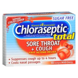 CHLORASEPTIC TOTAL, LOZ CHERRYSF (15/CT) (Over the Counter) - Img 1