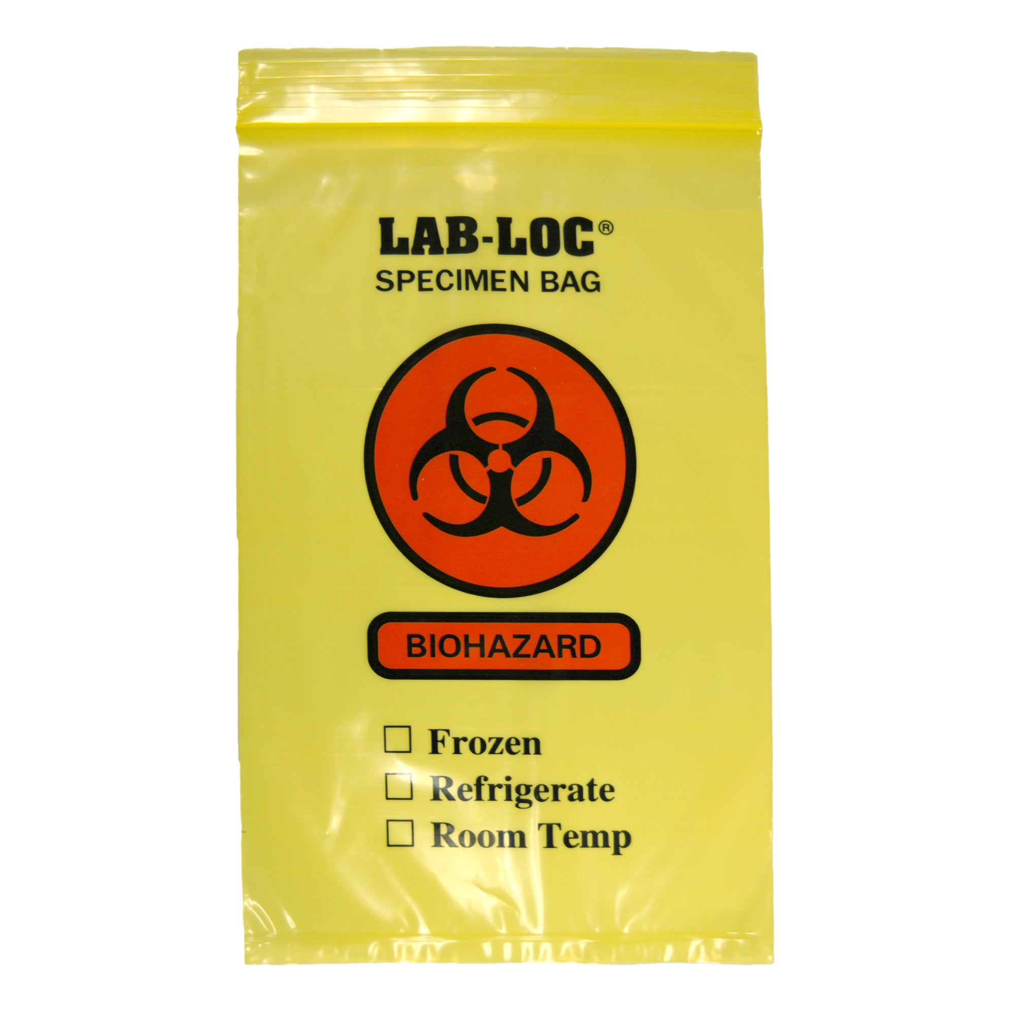 LAB-LOC® Specimen Transport Bag with Document Pouch, 6 x 9 Inch ...